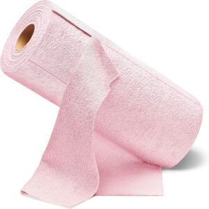 50 Pack Tear-Away Microfiber Roll（Pink）