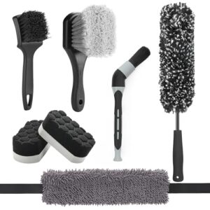 7PCS Car Wheel Brush Kit