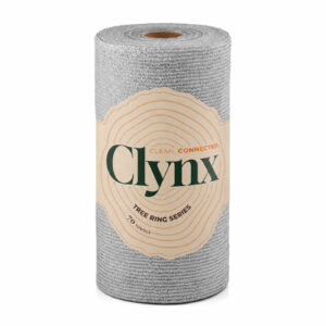 CLYNX Microfiber Cleaning Cloth Roll -70 Sheets